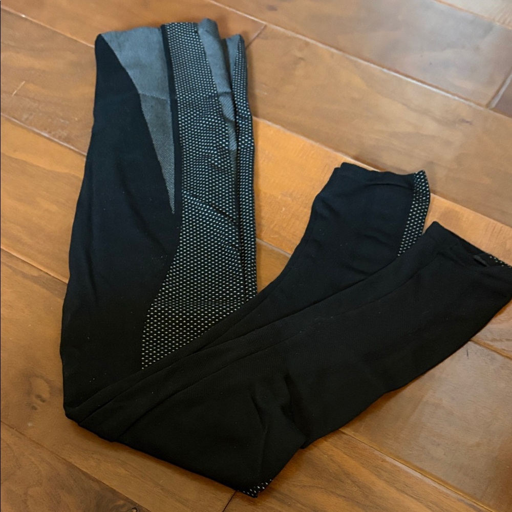 Black and Gray Leggings